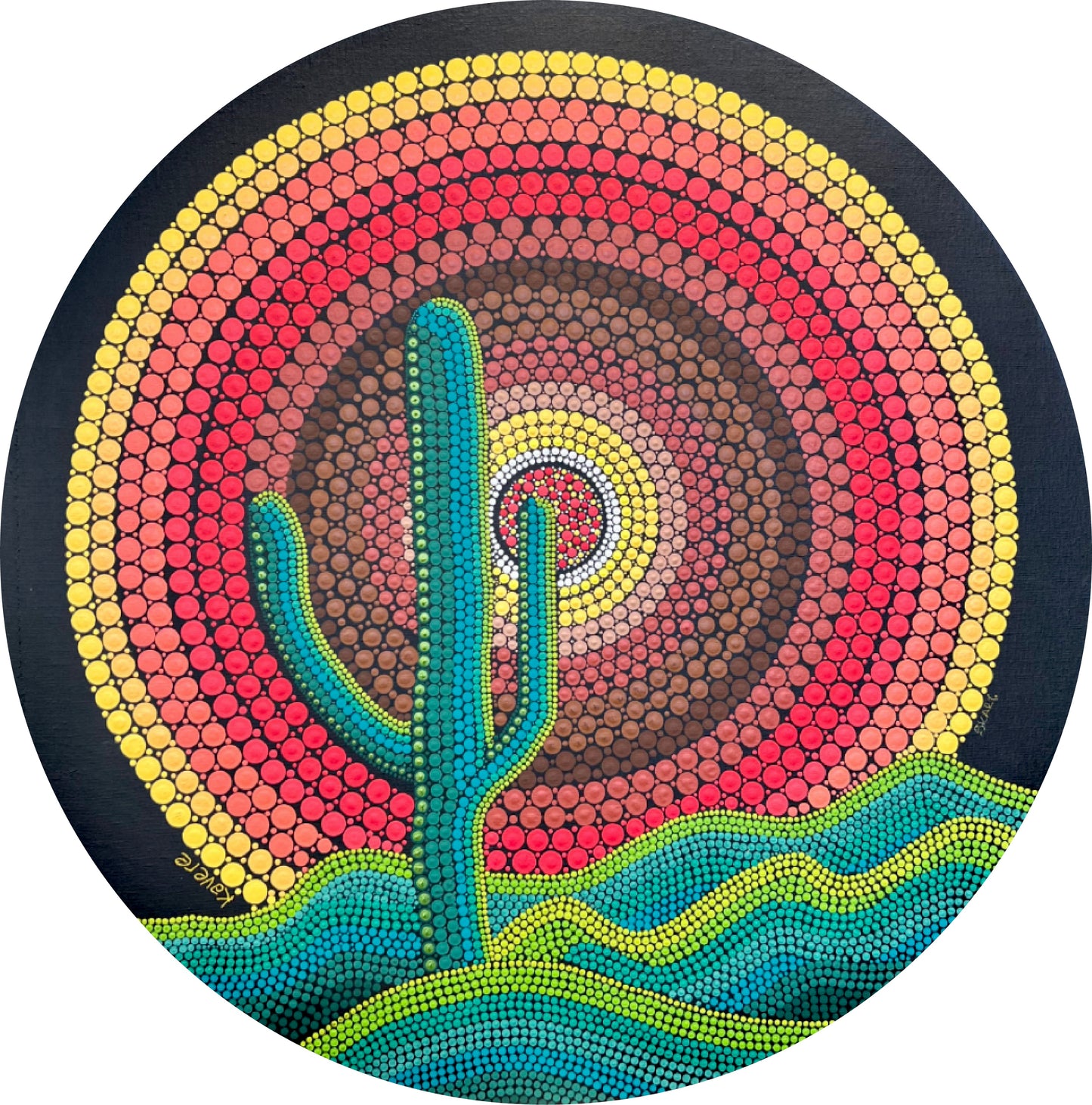 Lone Cacti