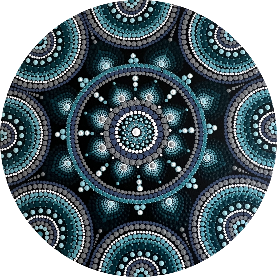 Navy Mandala