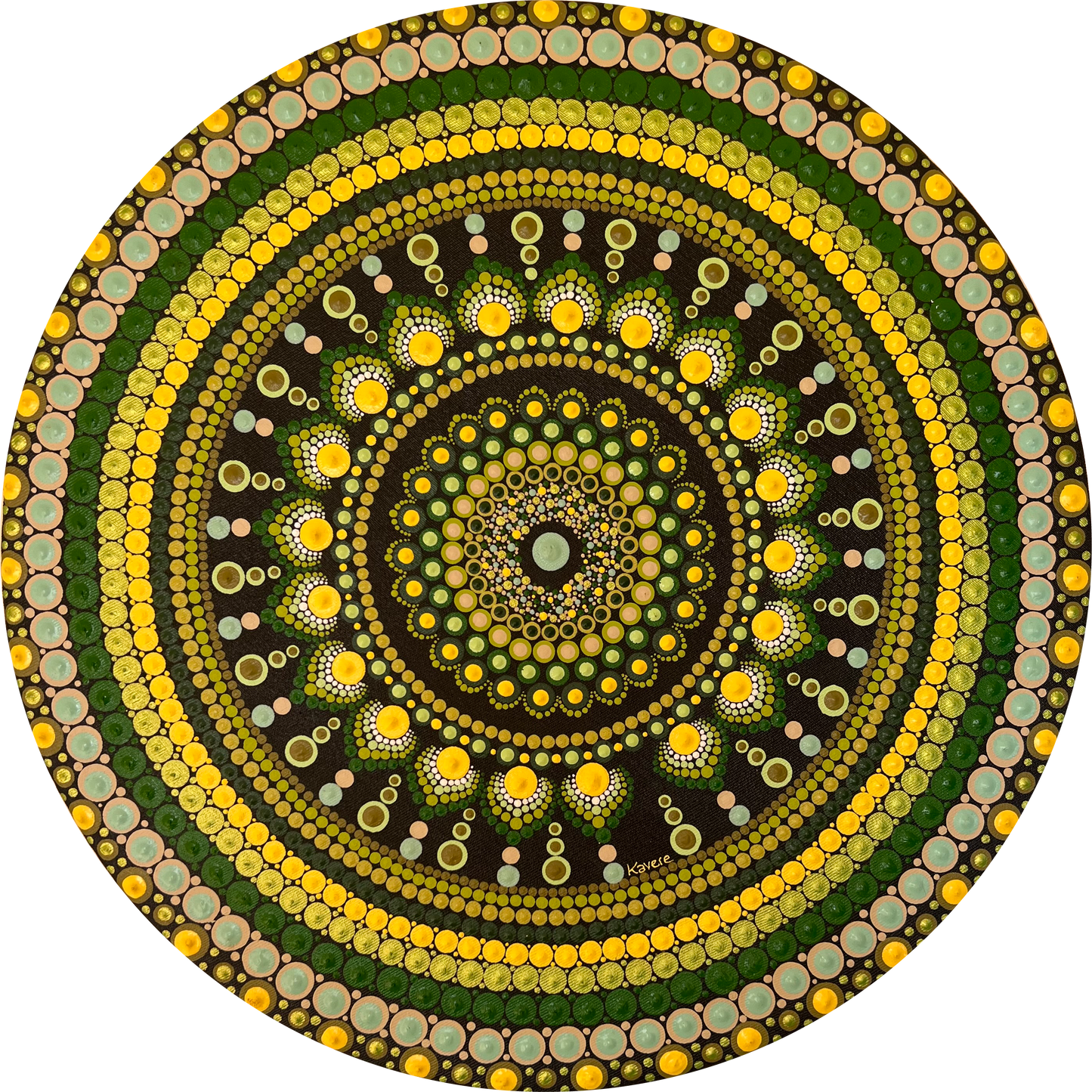 Yellow Mandala